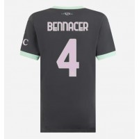 Dres AC Milan Ismael Bennacer #4 Rezervni za Žensko 2024-25 Kratak Rukav